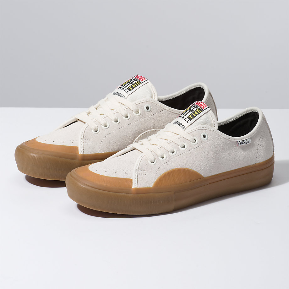 Vans Erkek Spor Ayakkabı Av Classic Pro Beyaz/Kahverengi | 48472-259